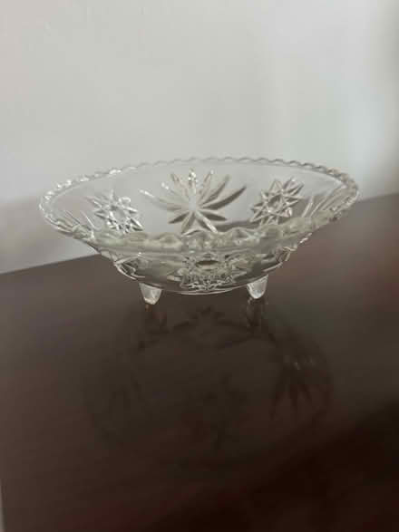 Photo of free Crystal candy dish (Burlington) #1