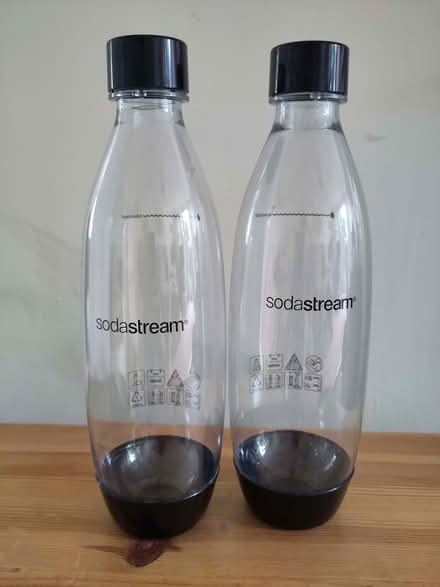 Photo of free 2 plastic Sodastream bottles (Ludlow SY8) #1