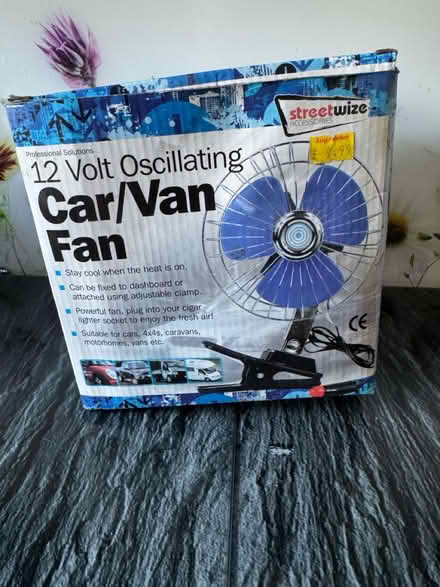 Photo of free Car/van oscillating fan (Fordhouses WV10) #1