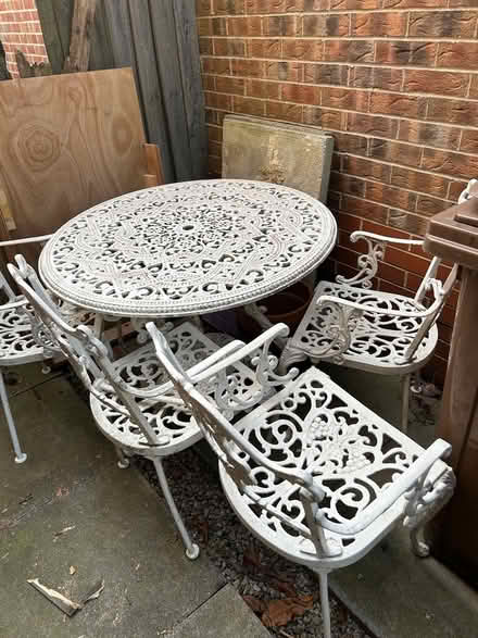 Photo of free Garden table and chairs (Salford M7) #1