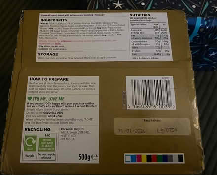 Photo of free Panettone x 2 (Beauchief S8) #4
