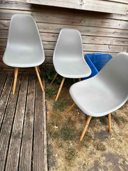 Photo of free 3 dining chairs (Westerham TN16 1DU) #1