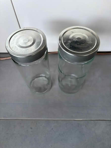 Photo of free Pair of large glass jars (Union Street, Borough SE1) #2