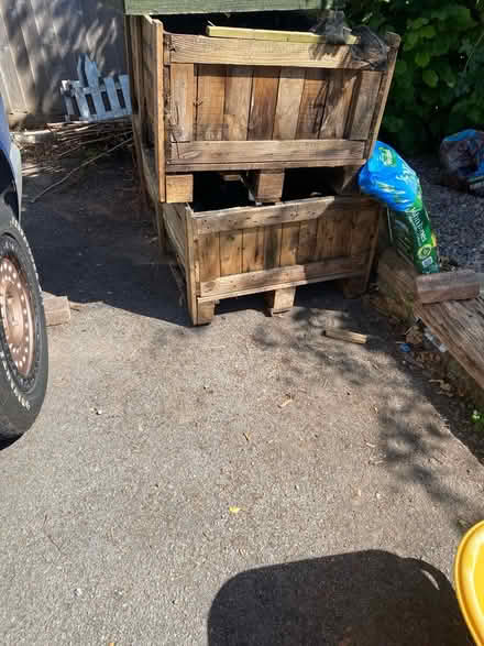 Photo of free Two wooden planters (Palmerston CF63) #2