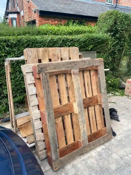 Photo of free Pallets looking for a home (Alderley Edge SK9) #1