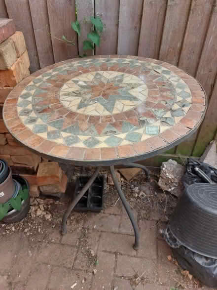 Photo of free Garden bistro table (Carlton, NG4) #1