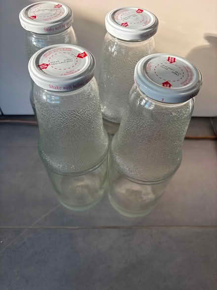 Photo of free Set of 5 1 litre glass bottles (Union Street, Borough SE1) #1