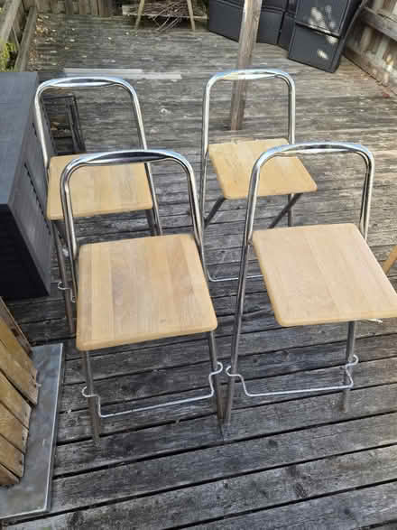 Photo of free Folding bar stools (Audley ST7) #2