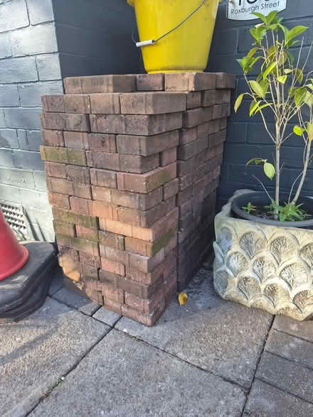 Photo of free Used Red Block Pavers (Liverpool 20 L20) #1