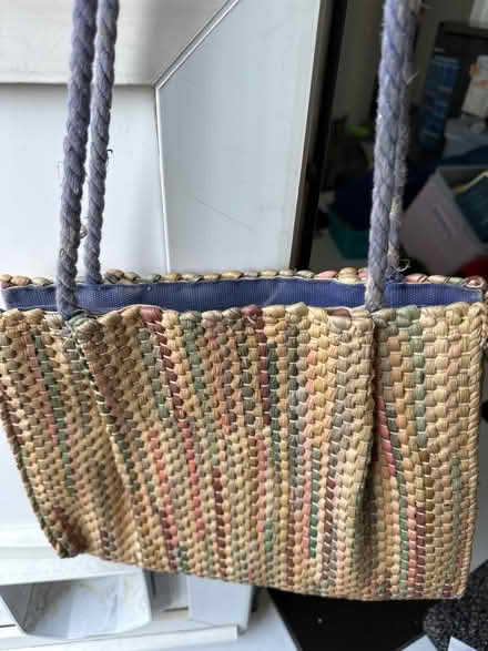 Photo of free Woven straw bag (Ashford TW15) #1