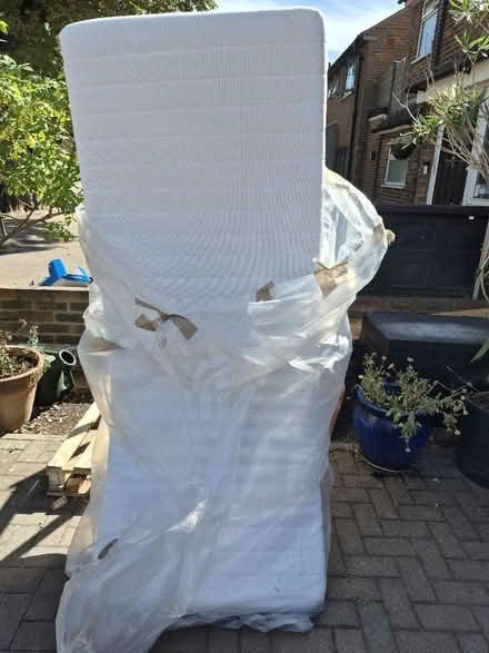 Photo of free Single Standard foam mattress with Washable cover (St Margarets TW1) #1