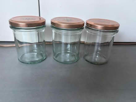 Photo of free Set of three small glass jars (Union Street, Borough SE1) #3