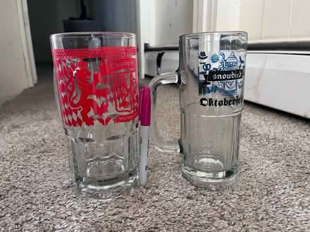 Photo of free Oktoberfest glass beer mug (East Somerville) #1