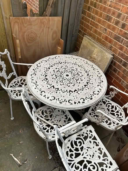 Photo of free Garden table and chairs (Salford M7) #3