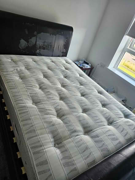 Photo of free Bed Frame + Mattress.& 2 Emma Matre (Toryglen G42) #3