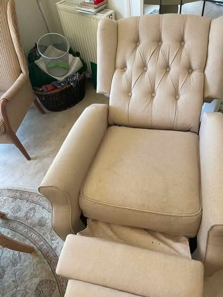 Photo of free Cream Recliner Armchair (Hersham KT12) #3
