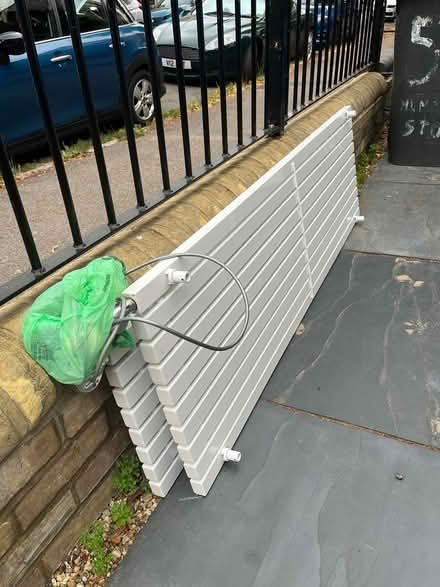 Photo of free 2 tall plug in wall radiators (Cambridge CB4) #1