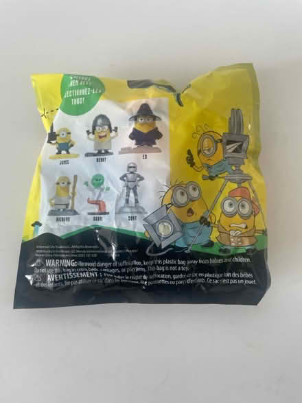 Photo of free 🆕 Wendy’s minions toy (Bayview/highway 7) #2