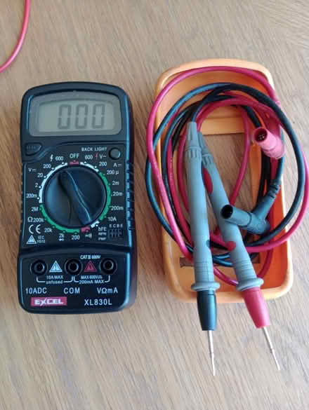 Photo of free Multimeter and leads (Hastings TN34) #1
