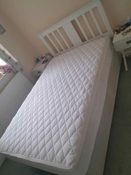 Photo of free Small double divan with mattress (Malvern Link WR14) #1