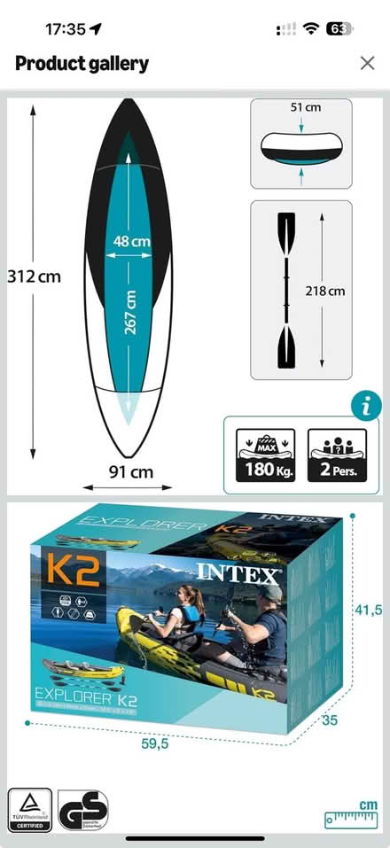 Photo of free Inflatable kayak (Wimbledon SW19) #4