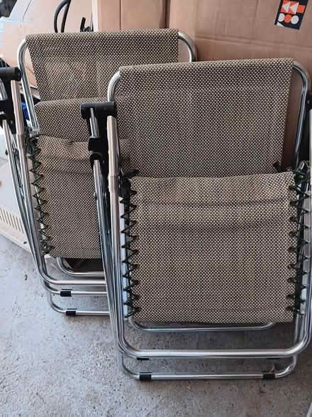 Photo of free Folding, gravity assisted chairs (Maidstone ME14) #1