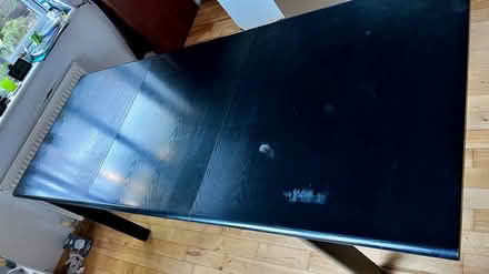 Photo of free Black wooden extending dining table (Kingswood BS15) #3