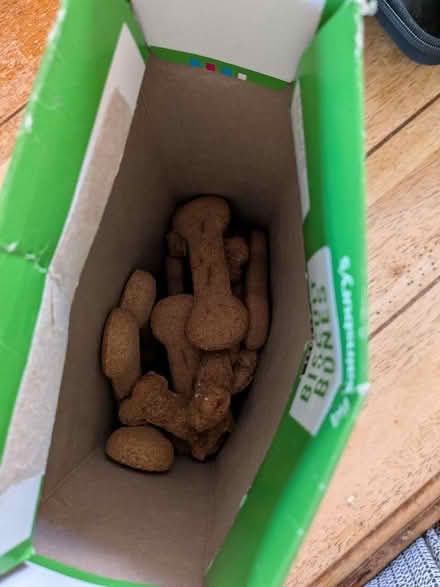 Photo of free Dog bone biscuit dog treats (Shippon OX13) #2