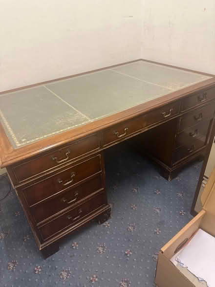 Photo of free Large desk with drawers (Kendal LA9) #1