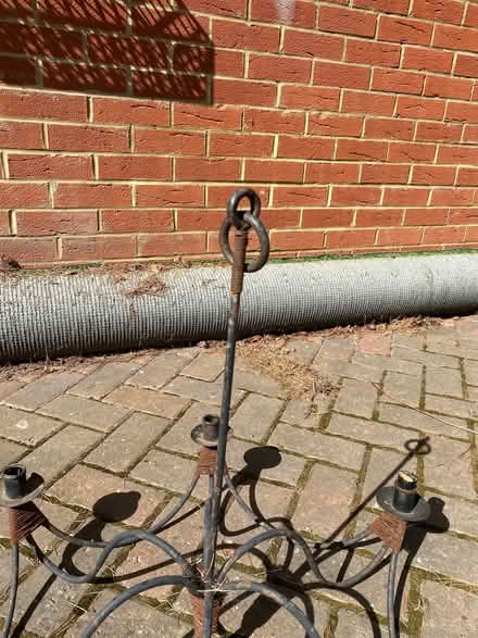 Photo of free Wrought iron chandelier (Gipsy Hill SE19) #2
