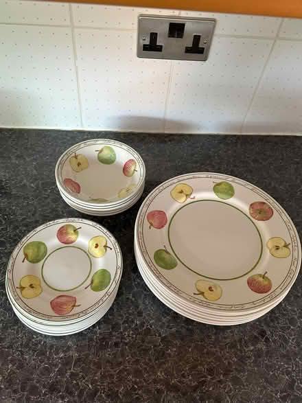 Photo of free Dinner and side plates, cereal bowl set (Bramhall SK7) #2