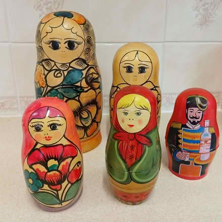 Photo of free Wooden Russian Nesting Dolls (Sale M33) #1