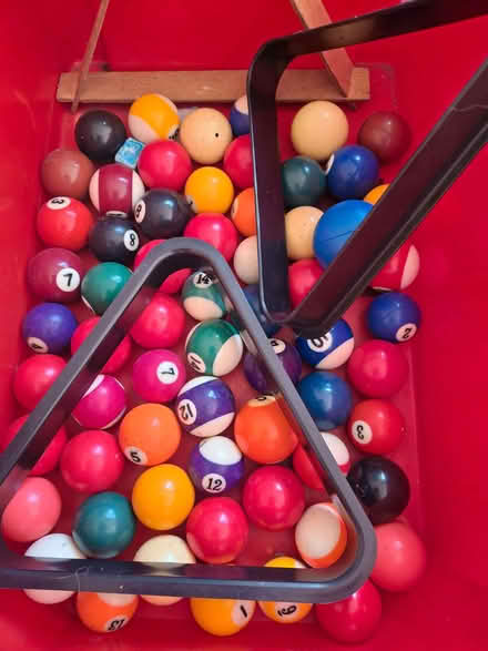 Photo of free Pool balls (Lightwater GU18) #1