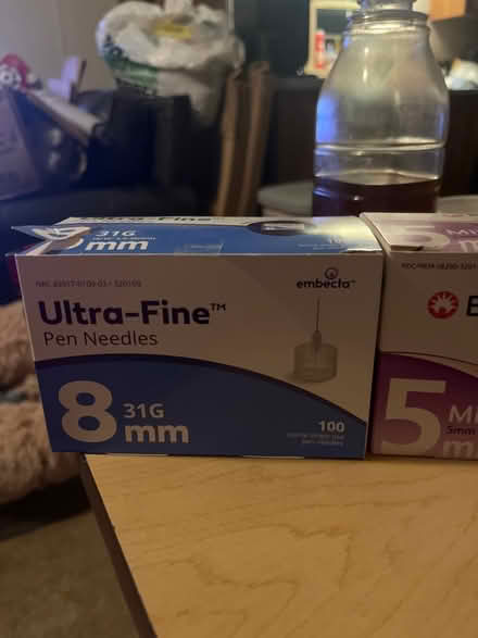 Photo of free Ultra-Fine Pen Needles (8726 Dana Court 46234) #1