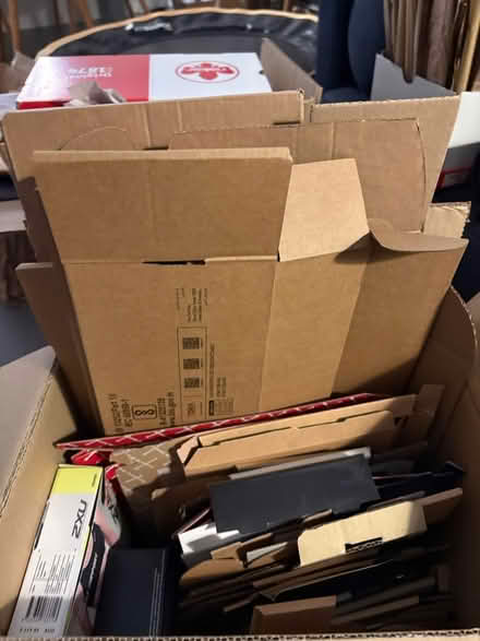 Photo of free Assorted small boxes (flat packed) (Union Street, Borough SE1) #1