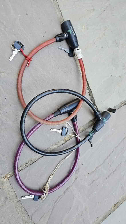 Photo of free Bike locks (Burgess Hill RH15) #1
