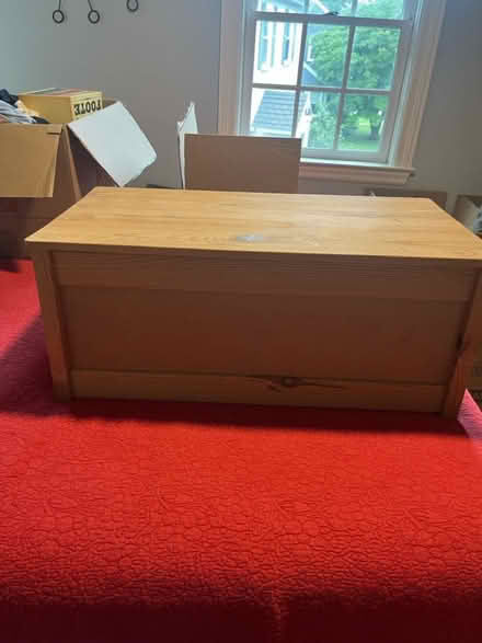 Photo of free Wood chest (Brookline) #1