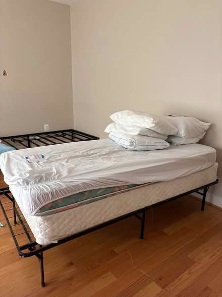 Photo of free Beds and frames w/pillows (Woodridge near Perry School) #1