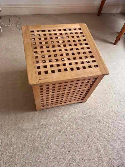 Photo of free Wooden storage box (Leopardstown) #3