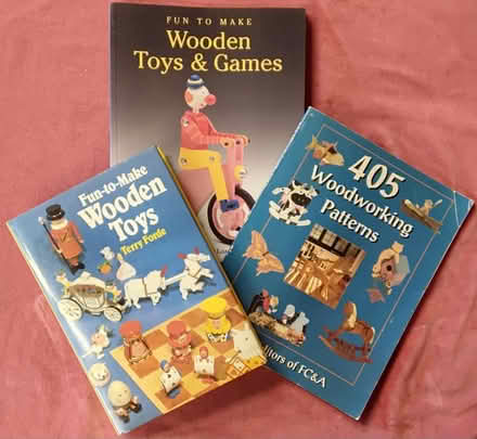 Photo of free 3 Woodworking Project Books (DA1) #1
