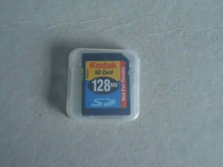 Photo of free Kodak SD card 128 MB (Willingdon BN20) #1