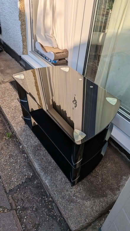 Photo of free Glass TV stand (Ruislip HA4) #2