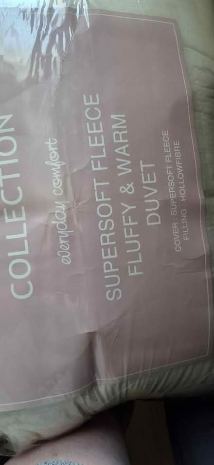 Photo of free Beige king size teddy fleece duvet (Portsmouth PO1) #2