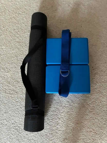 Photo of free Yoga mat & blocks (East Malling ME19) #1