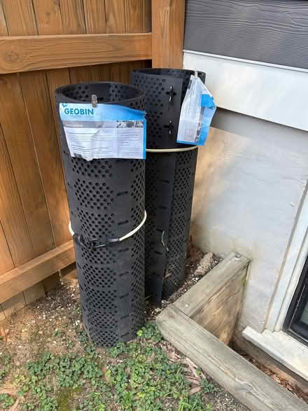 Photo of free Composting system & assorted rebar (Woodridge near Perry School) #1