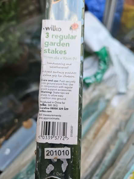 Photo of free Garden Stakes (Loughborough LE11) #1