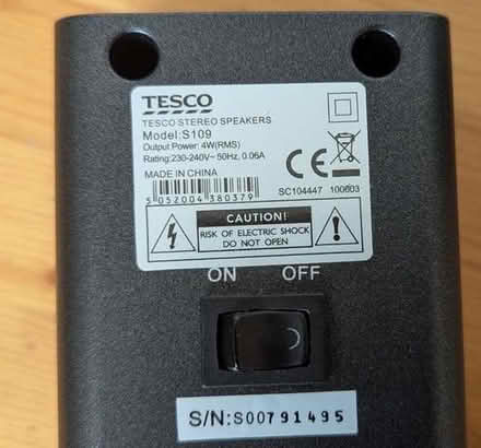 Photo of free PC Speakers (mains powered) (Marple SK6) #3