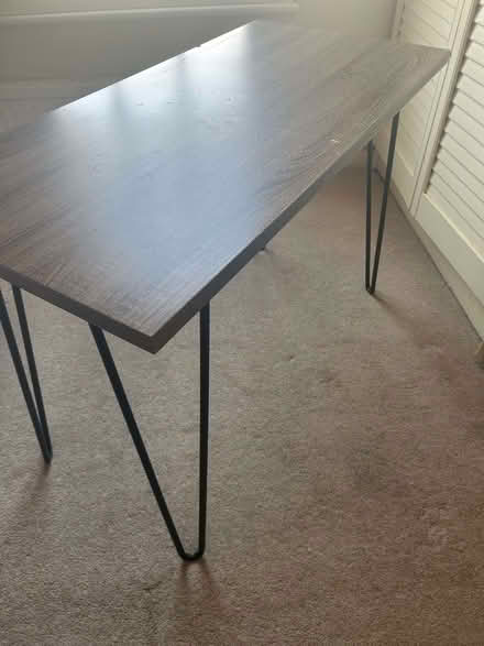 Photo of free Desk with Industrial Metal Legs (Teddington TW11) #1