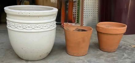 Photo of free Garden plant pots (Oakland/Berkeley) #1