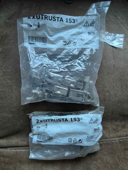 Photo of free 2 ikea kitchen hinges (Woodham, Woking GU21 5TN) #1